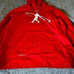 Nike hooded MLB sweatshirt size 2xl red